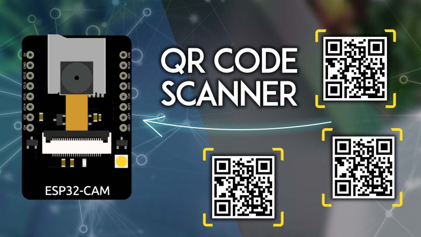 Cover Image Сканер QR-кодов на ESP32-CAM (Arduino IDE)