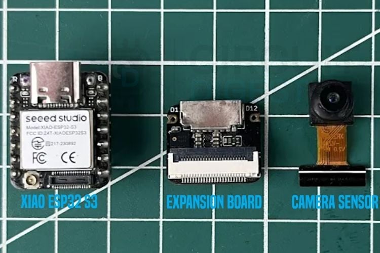 Плата XIAO ESP32-S3 Sense с модулем камеры