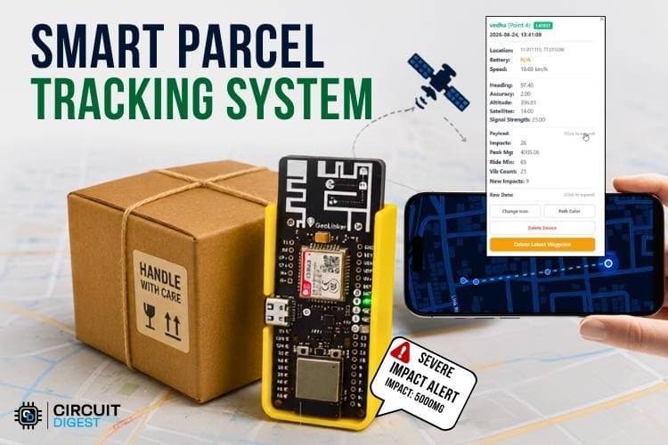 Умный трекинг посылок на IoT: GPS, детектор удара и SMS