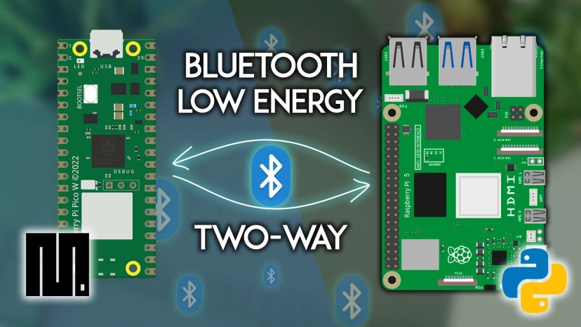 Cover Image Двусторонняя связь по BLE между Raspberry Pi и Raspberry Pi Pico W