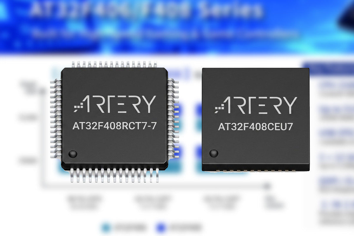 Микроконтроллеры Artery AT32F406 и AT32F408