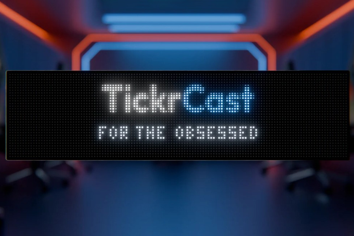 Светодиодное табло TickrCast