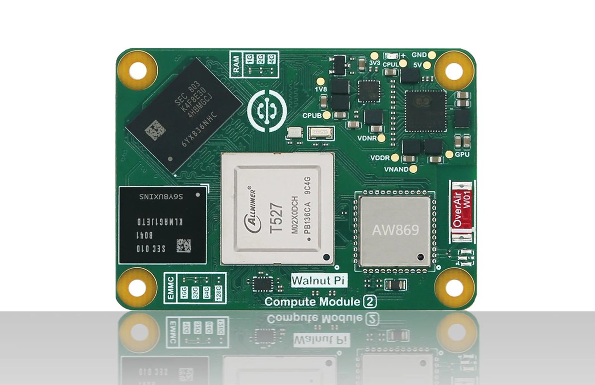 Вычислительный модуль Walnut Pi CM2