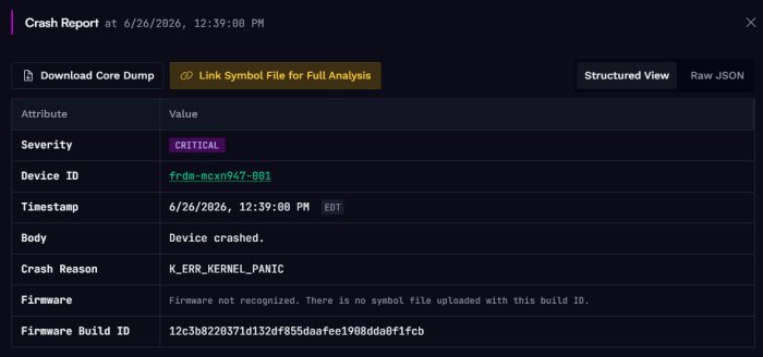 Отчёт о падении в Spotflow
